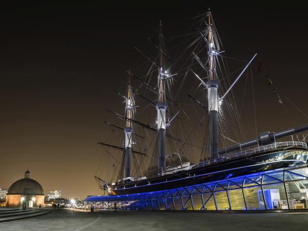 Cutty Sark, British clipper ship, Greenwich, London UK