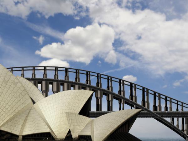 Sydney Opera House and Harbour bridge, Australia